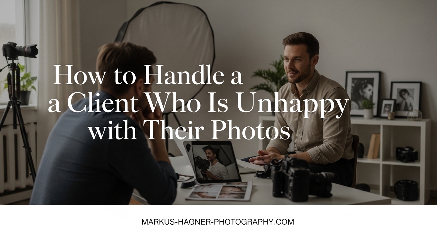 How to Handle a Client Who Is Unhappy with Their Photos