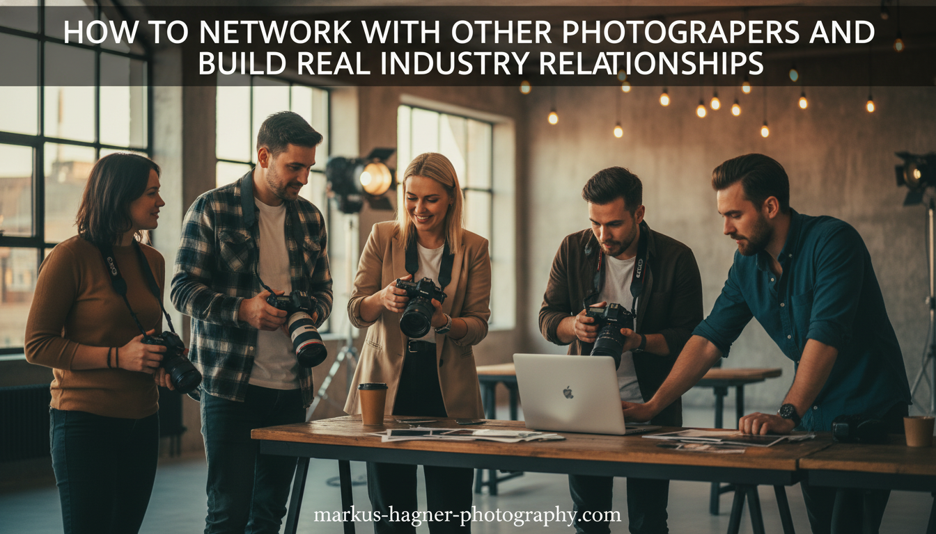 How to Network with Other Photographers and Build Real Industry Relationships