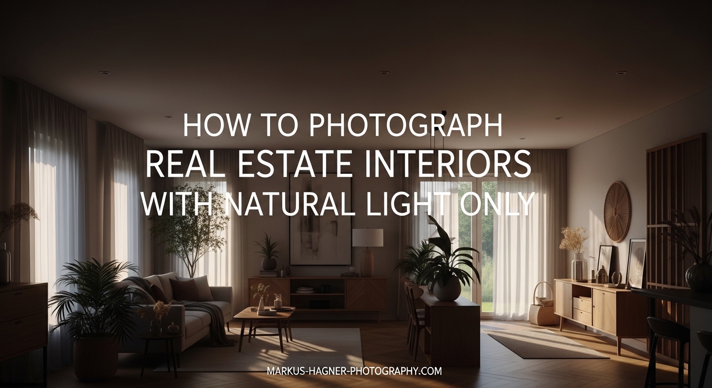 How to Photograph Real Estate Interiors with Natural Light Only