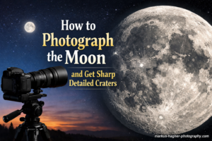 How to Photograph the Moon and Get Sharp Detailed Craters