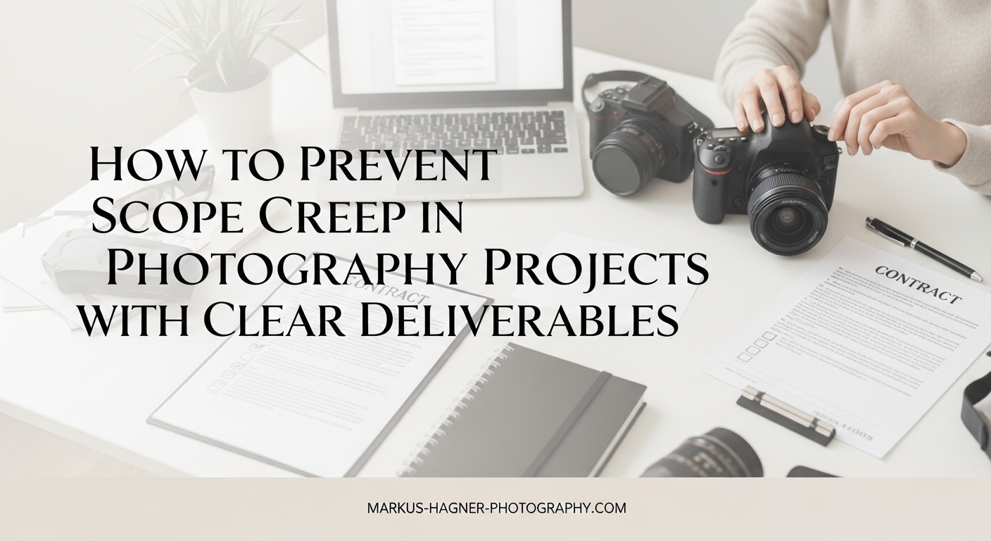 How to Prevent Scope Creep in Photography Projects with Clear Deliverables