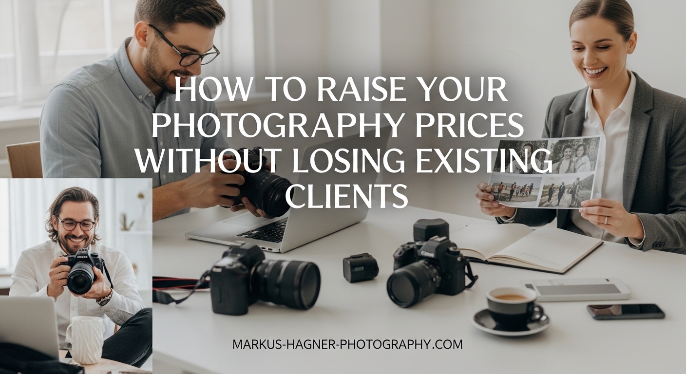 How to Raise Your Photography Prices Without Losing Existing Clients