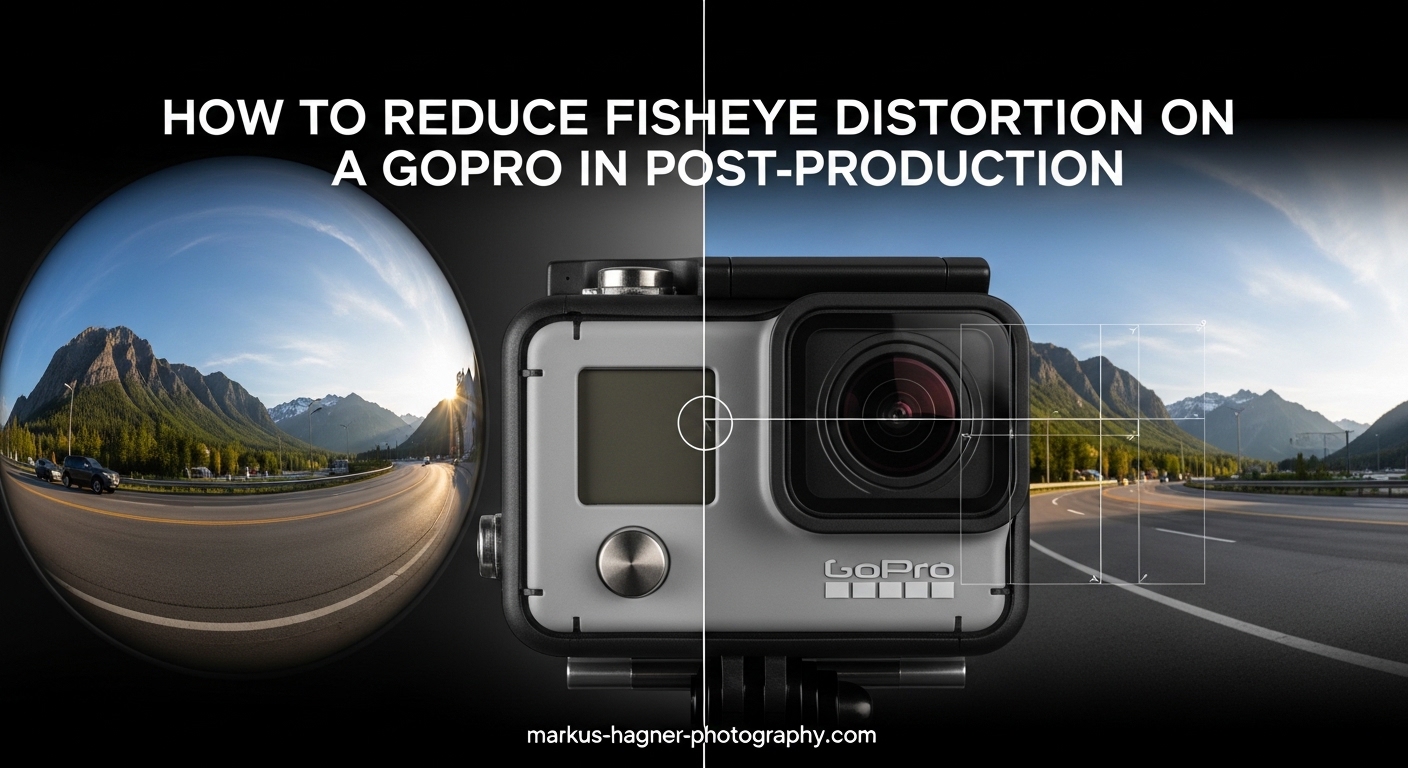 How to Reduce Fisheye Distortion on a GoPro in Post-Production
