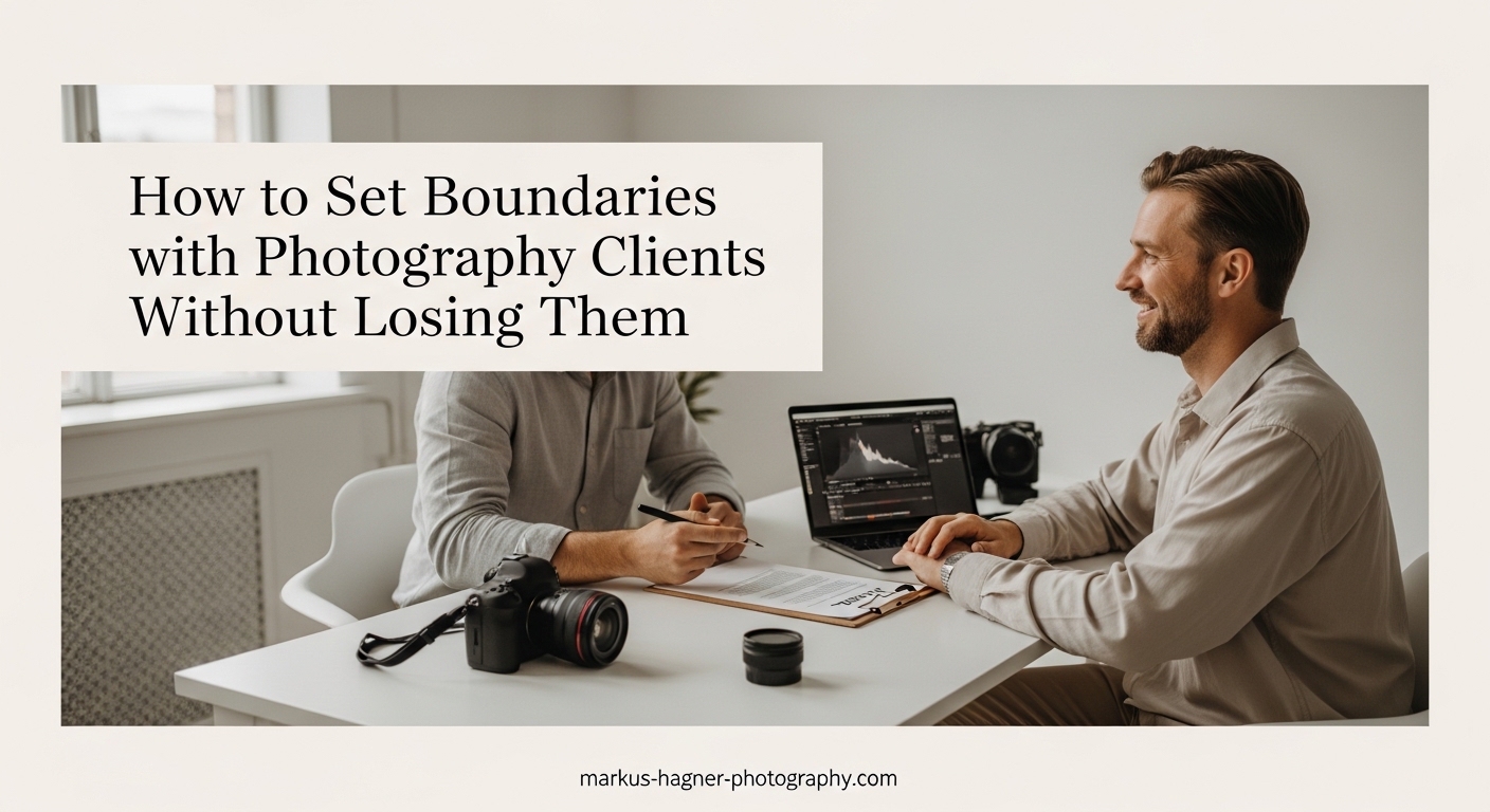 How to Set Boundaries with Photography Clients Without Losing Them