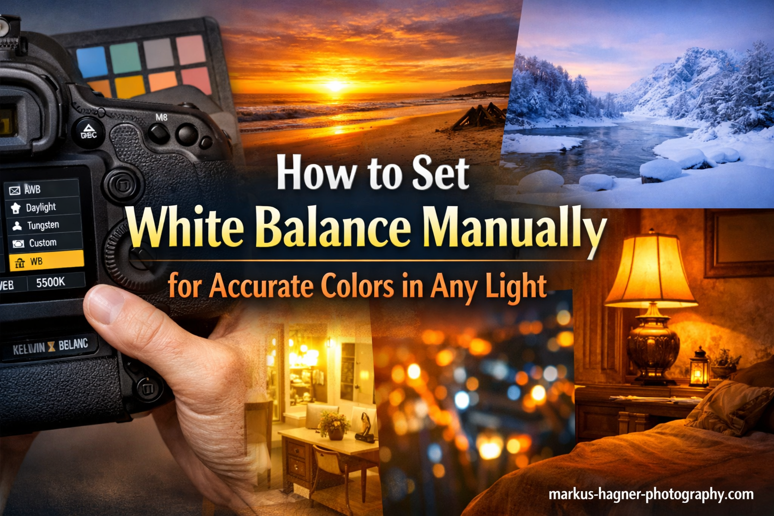How to Set White Balance Manually for Accurate Colors in Any Light