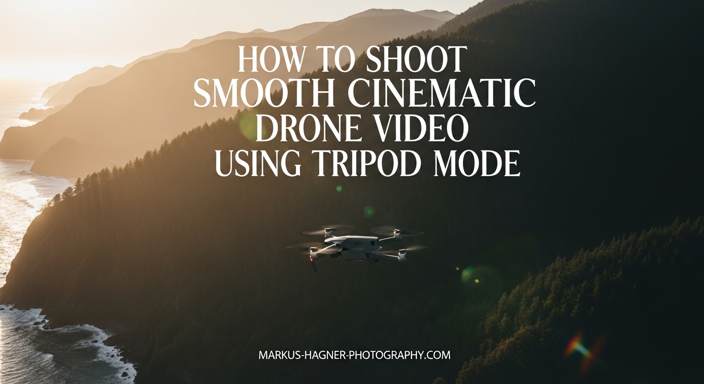 How to Shoot Smooth Cinematic Drone Video Using Tripod Mode