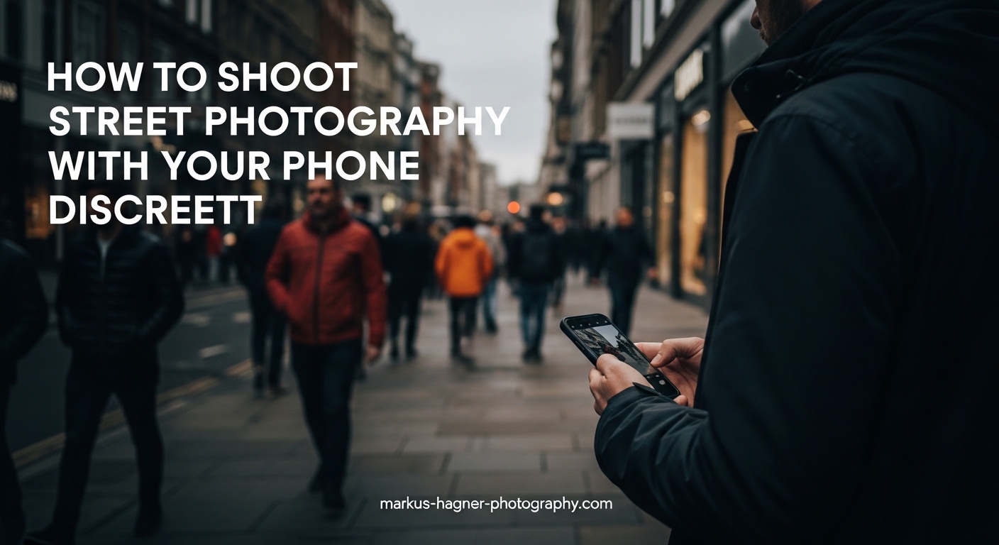 How to Shoot Street Photography with Your Phone Discreetly
