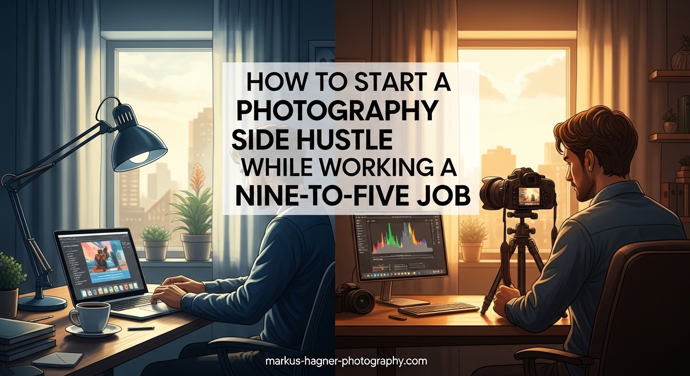 How to Start a Photography Side Hustle While Working a Nine-to-Five Job