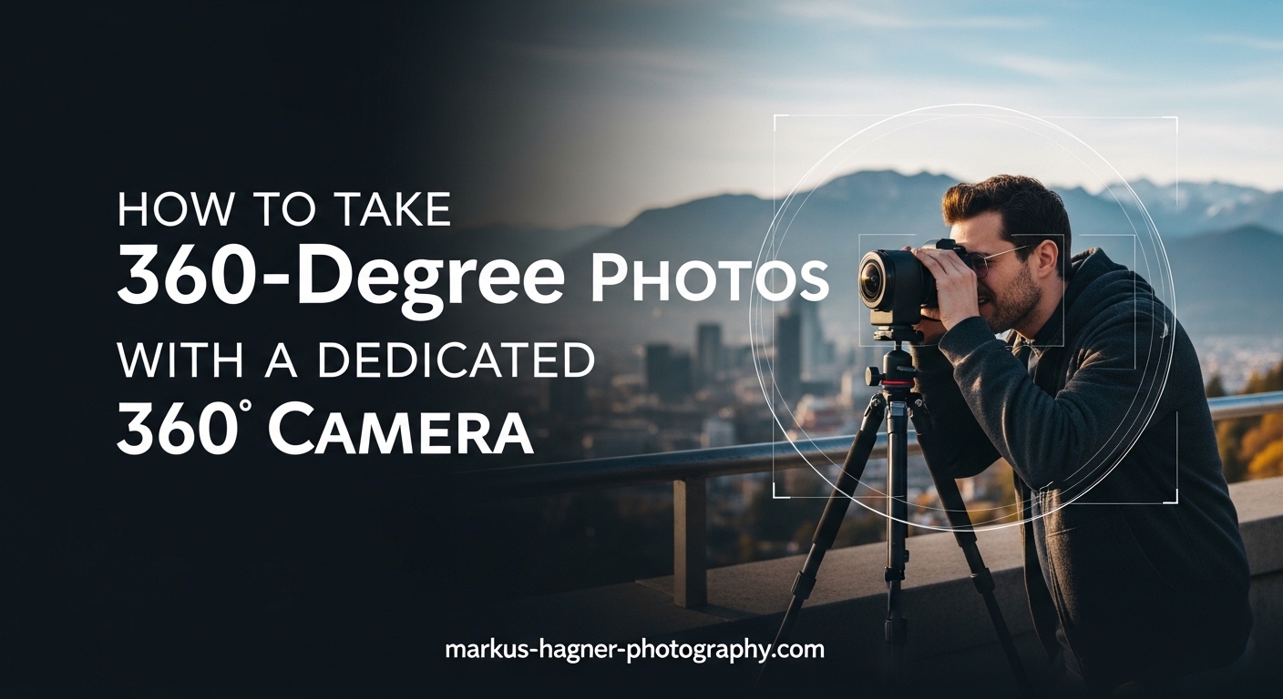 How to Take 360-Degree Photos with a Dedicated 360 Camera