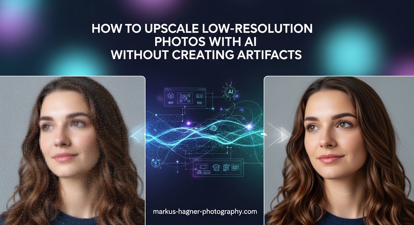 How to Upscale Low-Resolution Photos with AI Without Creating Artifacts