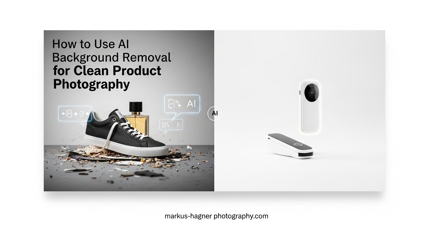How to Use AI Background Removal for Clean Product Photography