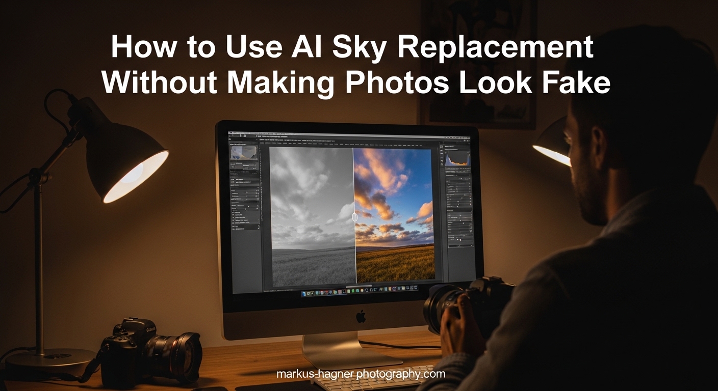 How to Use AI Sky Replacement Without Making Photos Look Fake
