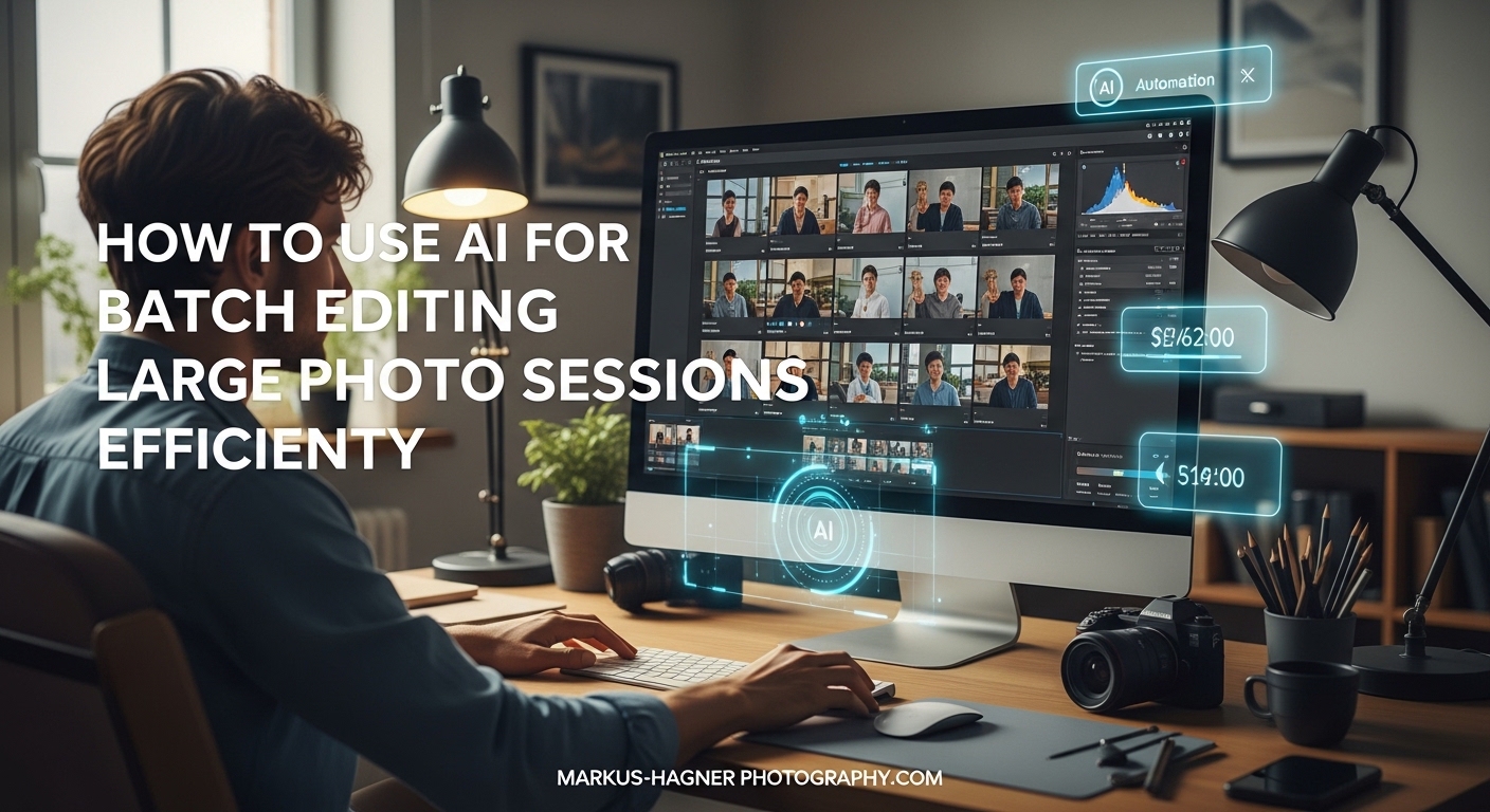 How to Use AI for Batch Editing Large Photo Sessions Efficiently
