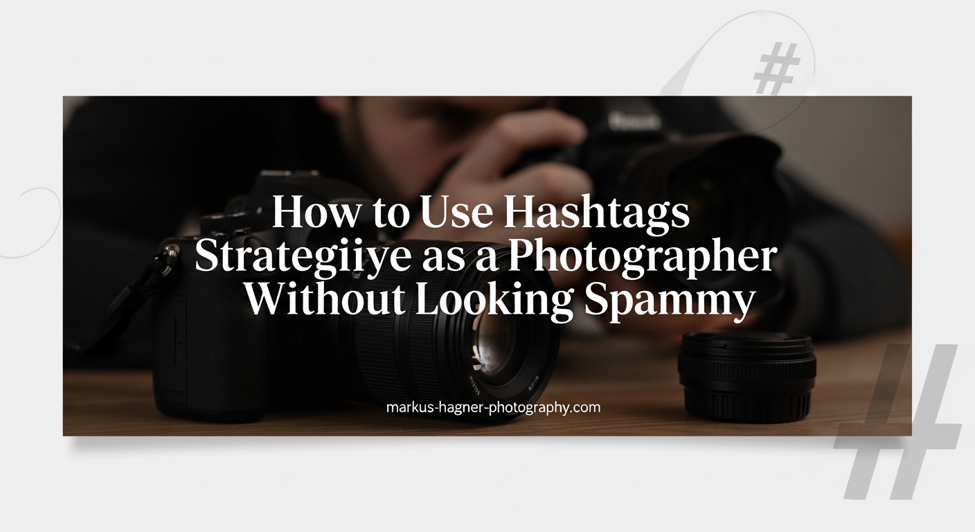 How to Use Hashtags Strategically as a Photographer Without Looking Spammy