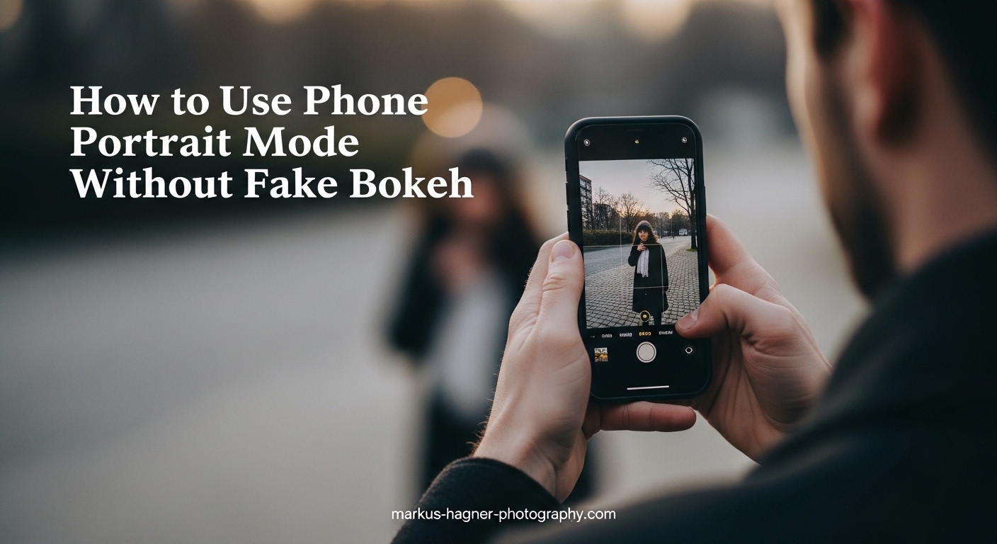 How to Use Phone Portrait Mode Without Fake Bokeh