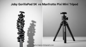 Joby GorillaPod 5K vs Manfrotto Pixi Mini Tripod