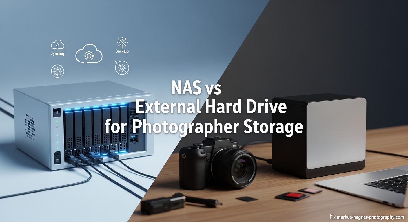 NAS vs External Hard Drive for Photographer Storage