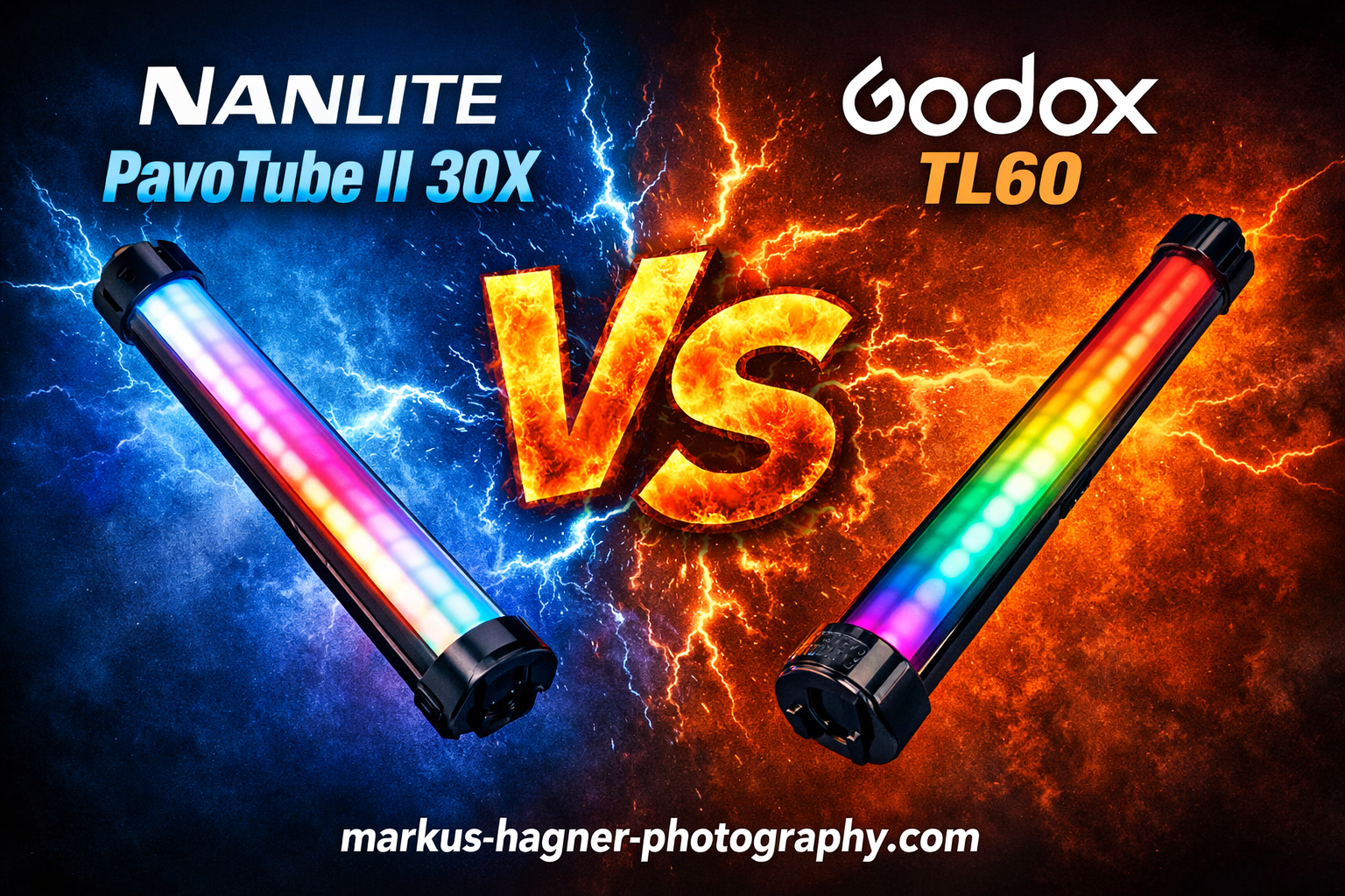 Nanlite PavoTube II 30X vs Godox TL60