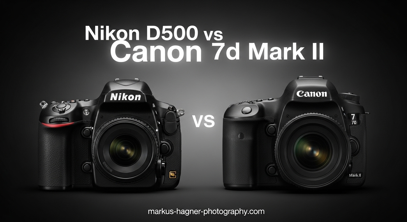 Nikon D500 vs Canon 7D Mark II