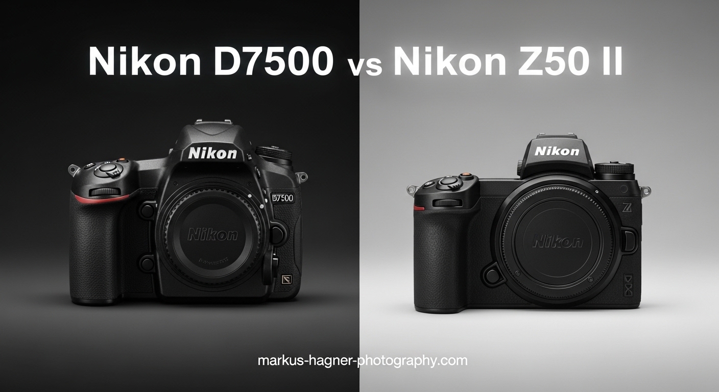 Nikon D7500 vs Nikon Z50 II