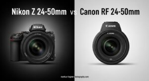 Nikon Z 24-50mm vs Canon RF 24-50mm