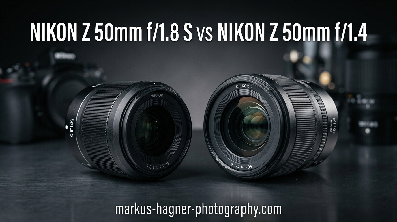 Nikon Z 50mm f1.8 S vs Nikon Z 50mm f1.4