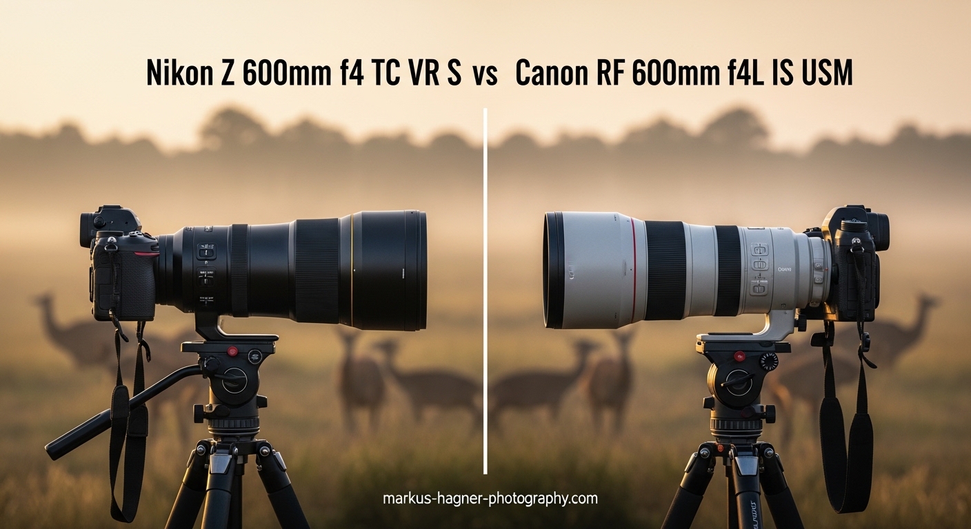 Nikon Z 600mm f4 TC VR S vs Canon RF 600mm f4L IS USM