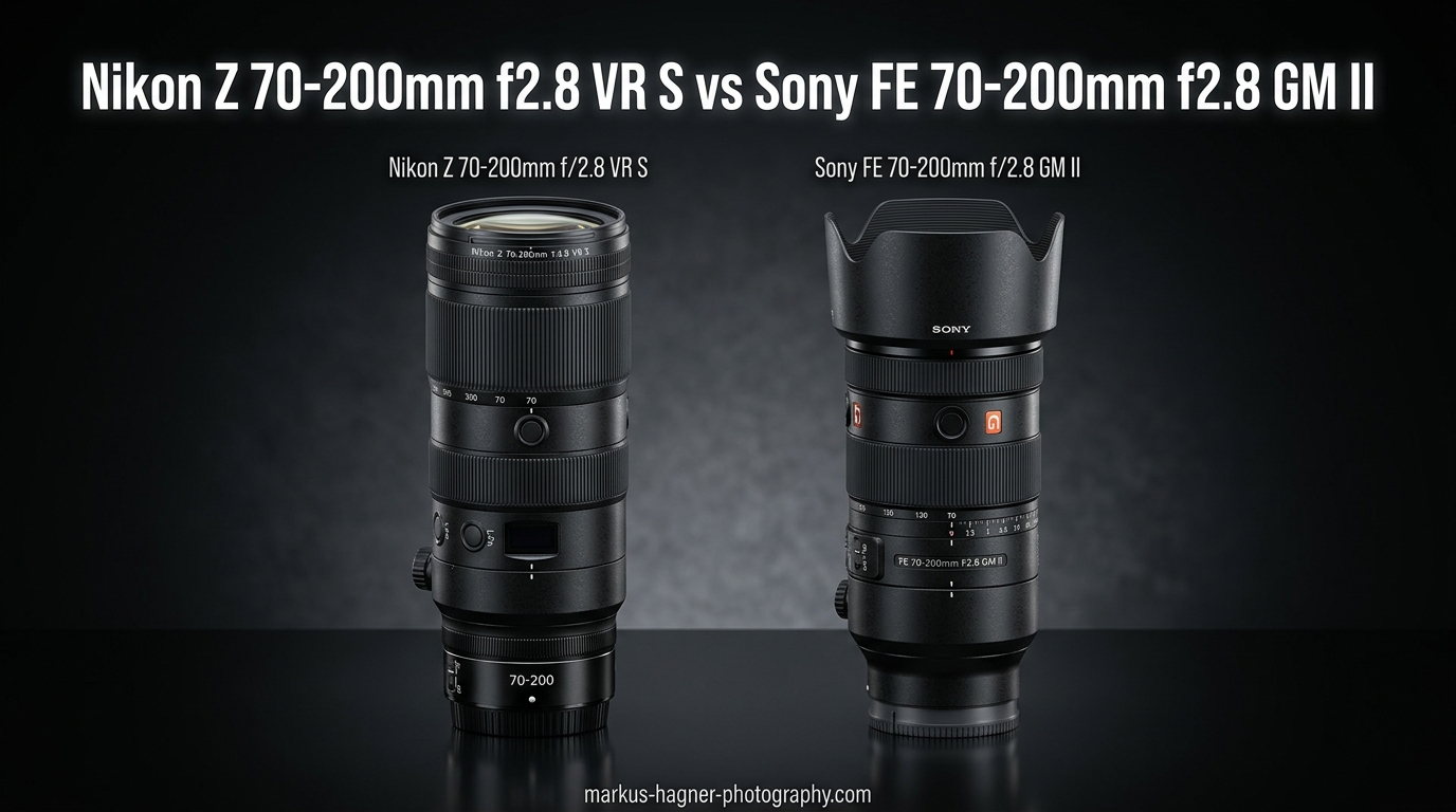 Nikon Z 70-200mm f2.8 VR S vs Sony FE 70-200mm f2.8 GM II