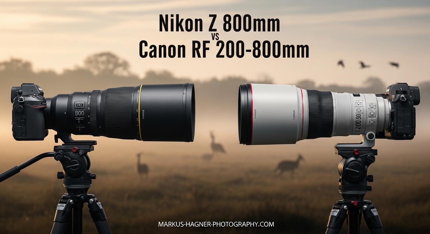 Nikon Z 800mm vs Canon RF 200-800mm