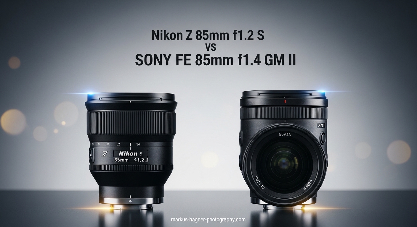 Nikon Z 85mm f1.2 S vs Sony FE 85mm f1.4 GM II