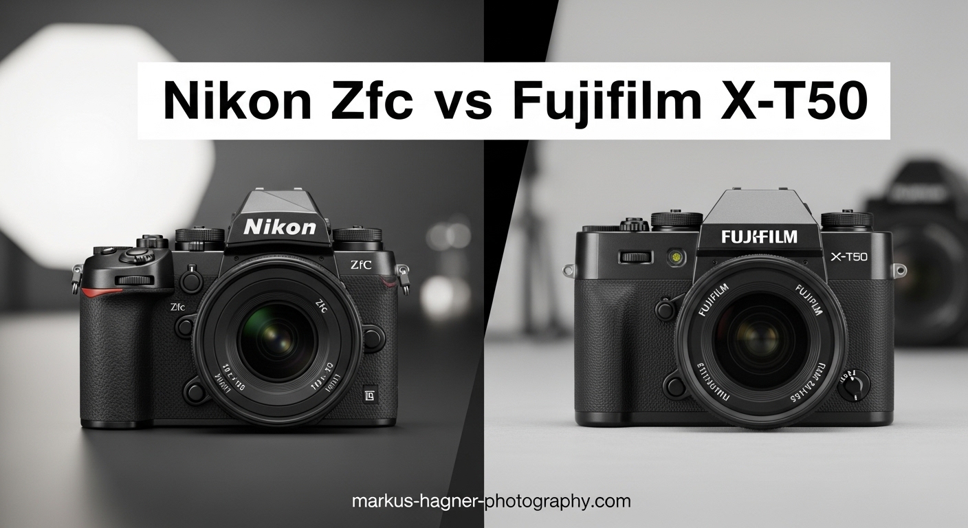 Nikon Zfc vs Fujifilm X-T50
