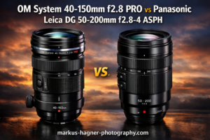 OM System 40-150mm f2.8 PRO vs Panasonic Leica DG 50-200mm f2.8-4 ASPH
