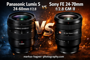 Panasonic Lumix S 24-60mm f2.8 vs Sony FE 24-70mm f2.8 GM II
