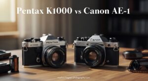 Pentax K1000 vs Canon AE-1