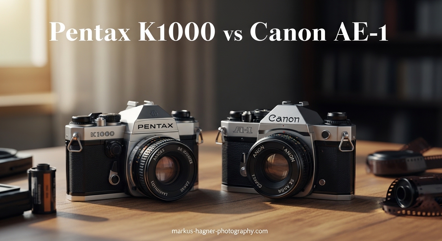 Pentax K1000 vs Canon AE-1