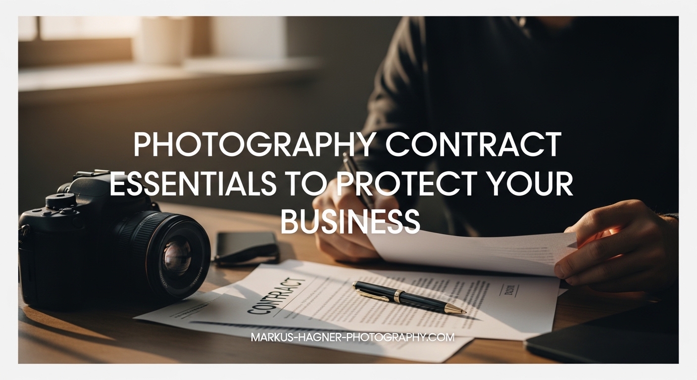 Photography Contract Essentials to Protect Your Business