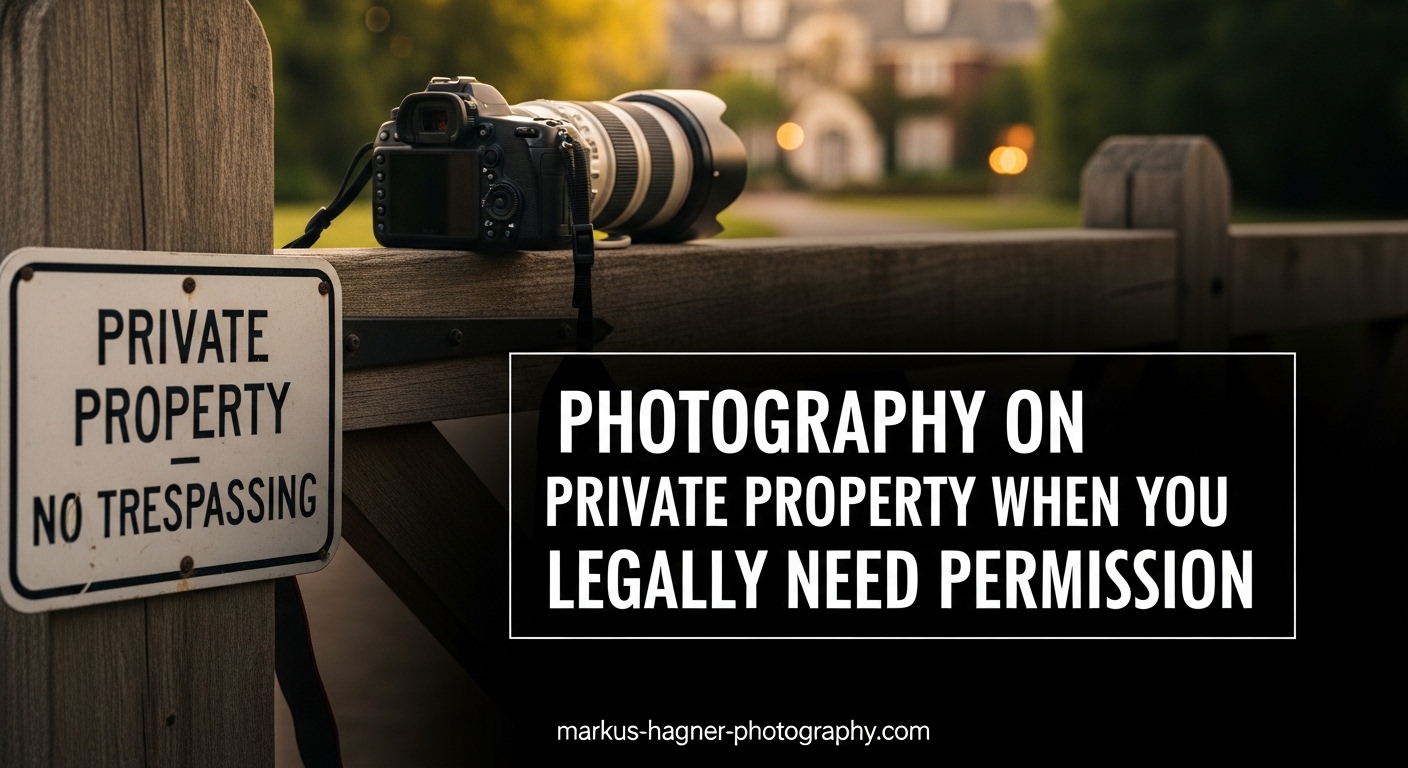 Photography on Private Property When You Legally Need Permission