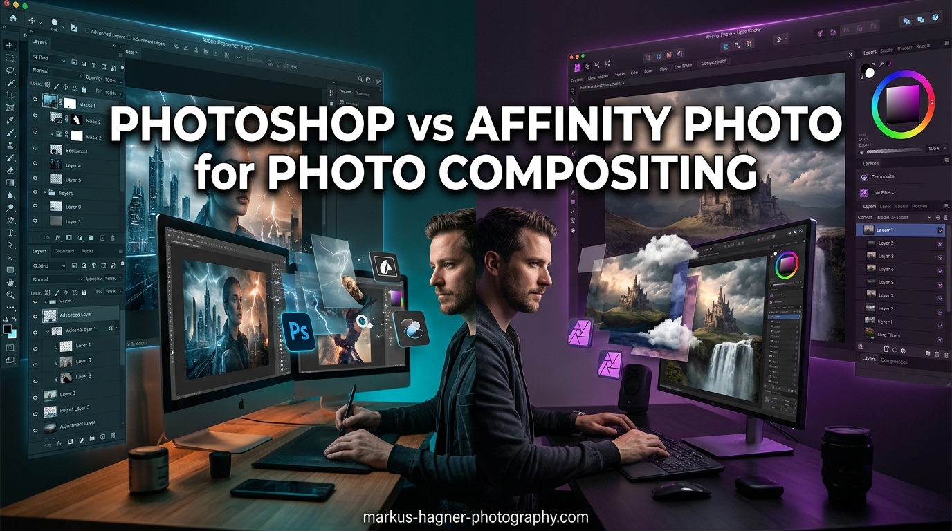 Photoshop vs Affinity Photo for Photo Compositing