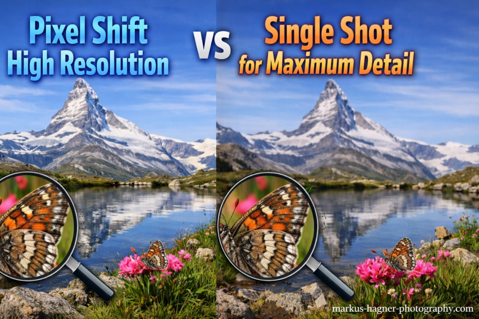 Pixel Shift High Resolution vs Single Shot for Maximum Detail