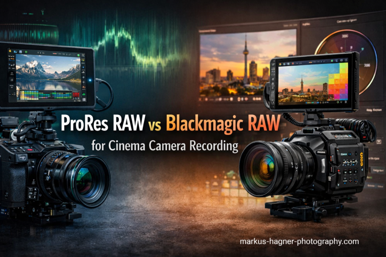 ProRes RAW vs Blackmagic RAW for Cinema Camera Recording