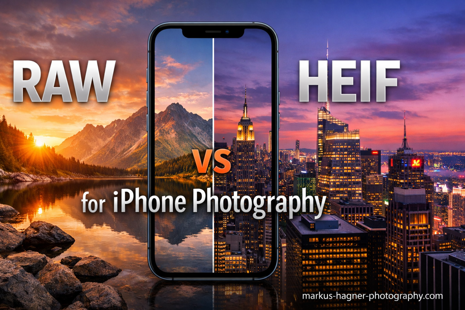 RAW RAW vs HEIF for iPhone Photographys HEIF for iPhone Photography