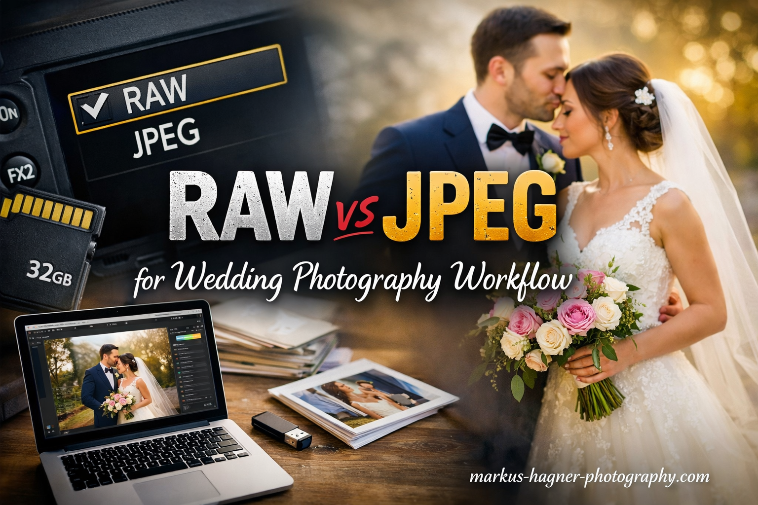 RAW vs JPEG for Wedding Photography Workflow