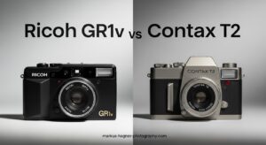 Ricoh GR1v vs Contax T2