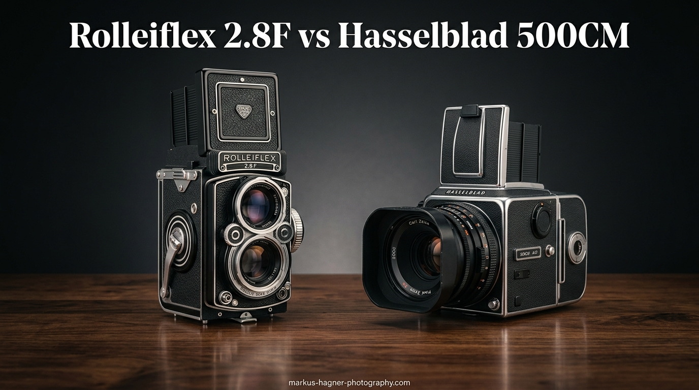 Rolleiflex 2.8F vs Hasselblad 500CM