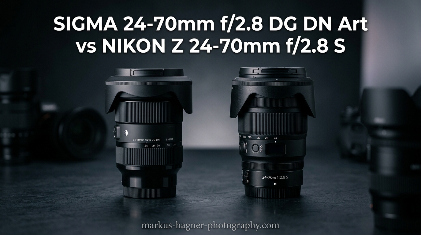 Sigma 24-70mm f2.8 DG DN Art vs Nikon Z 24-70mm f2.8 S
