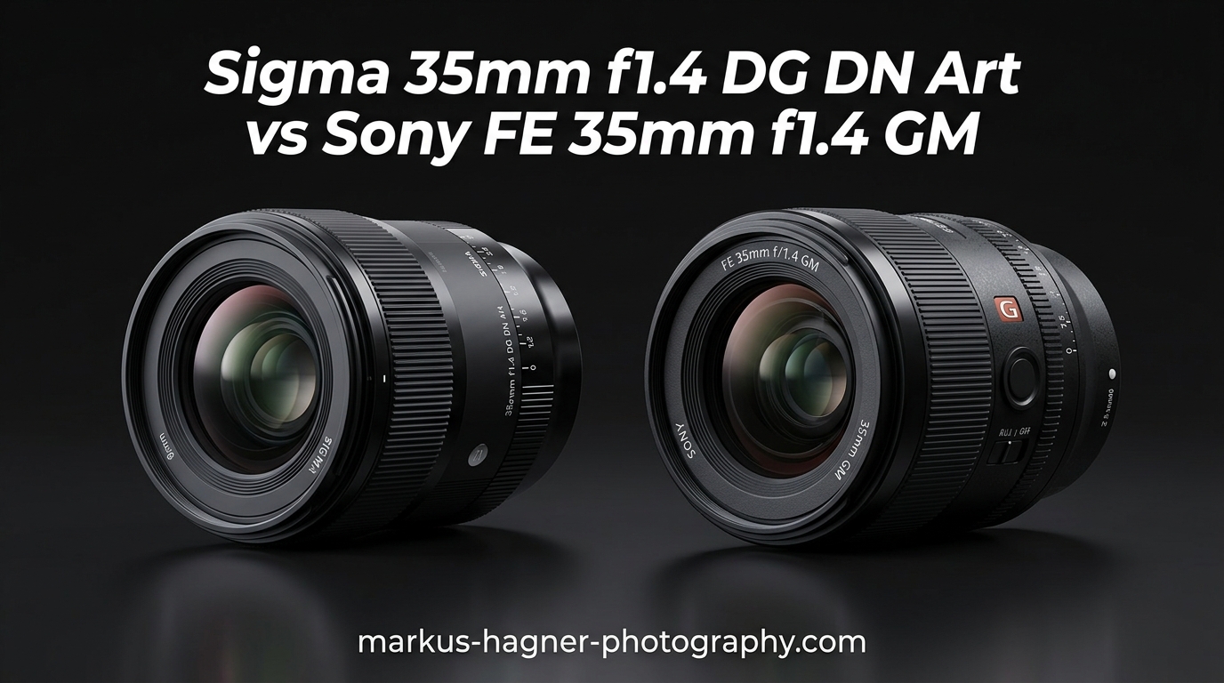 Sigma 35mm f1.4 DG DN Art vs Sony FE 35mm f1.4 GM