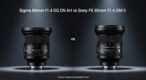 Sigma 85mm f1.4 DG DN Art vs Sony FE 85mm f1.4 GM II
