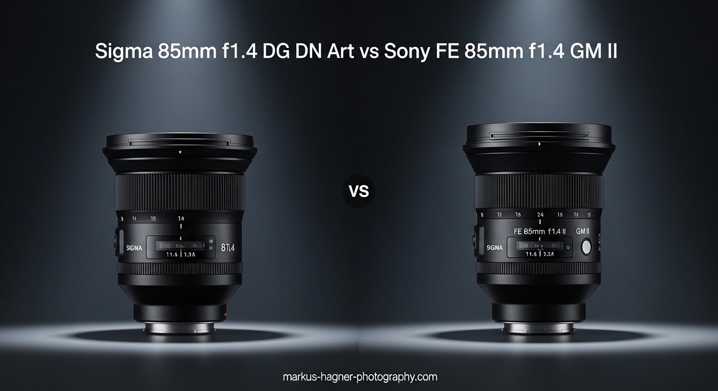 Sigma 85mm f1.4 DG DN Art vs Sony FE 85mm f1.4 GM II
