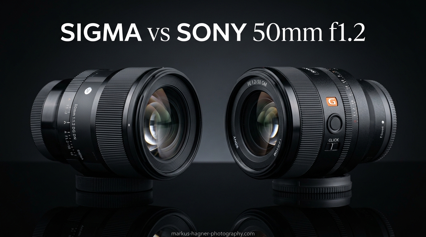 Sigma vs Sony 50mm f1.2