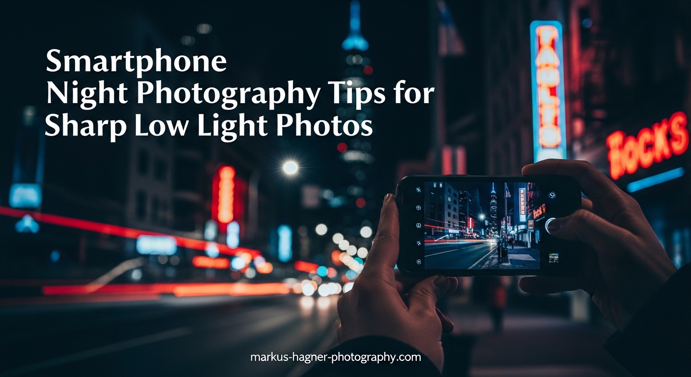 Smartphone Night Photography Tips for Sharp Low Light Photos
